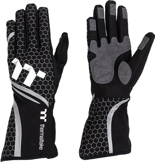 Doreza simulimi Thermaltake Sim Gloves, XL, bazë anti-rrëshqitëse, të zeza