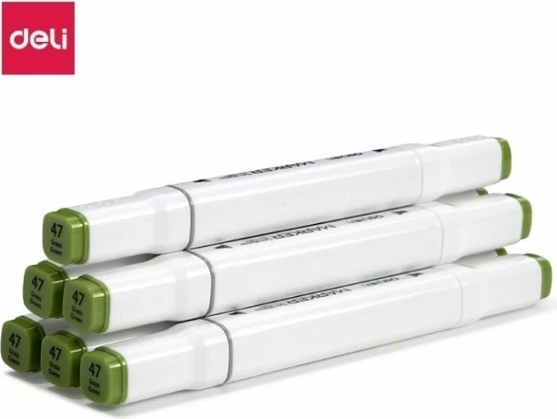 Deli Sketch Marker Me Cope Grass Green 47
