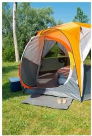 Tendë kampingu Coleman Octagon 8 për 8 persona, 396x396x208 cm, Portokalli