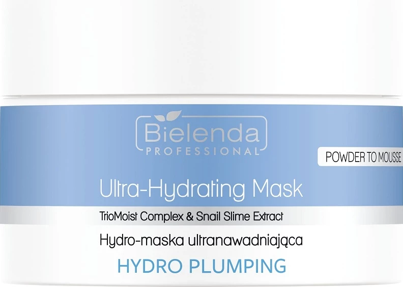 Maskë për fytyrë për femra Bielenda Professional Hydro Plumping Ultra-Hydrating Mask 100g
