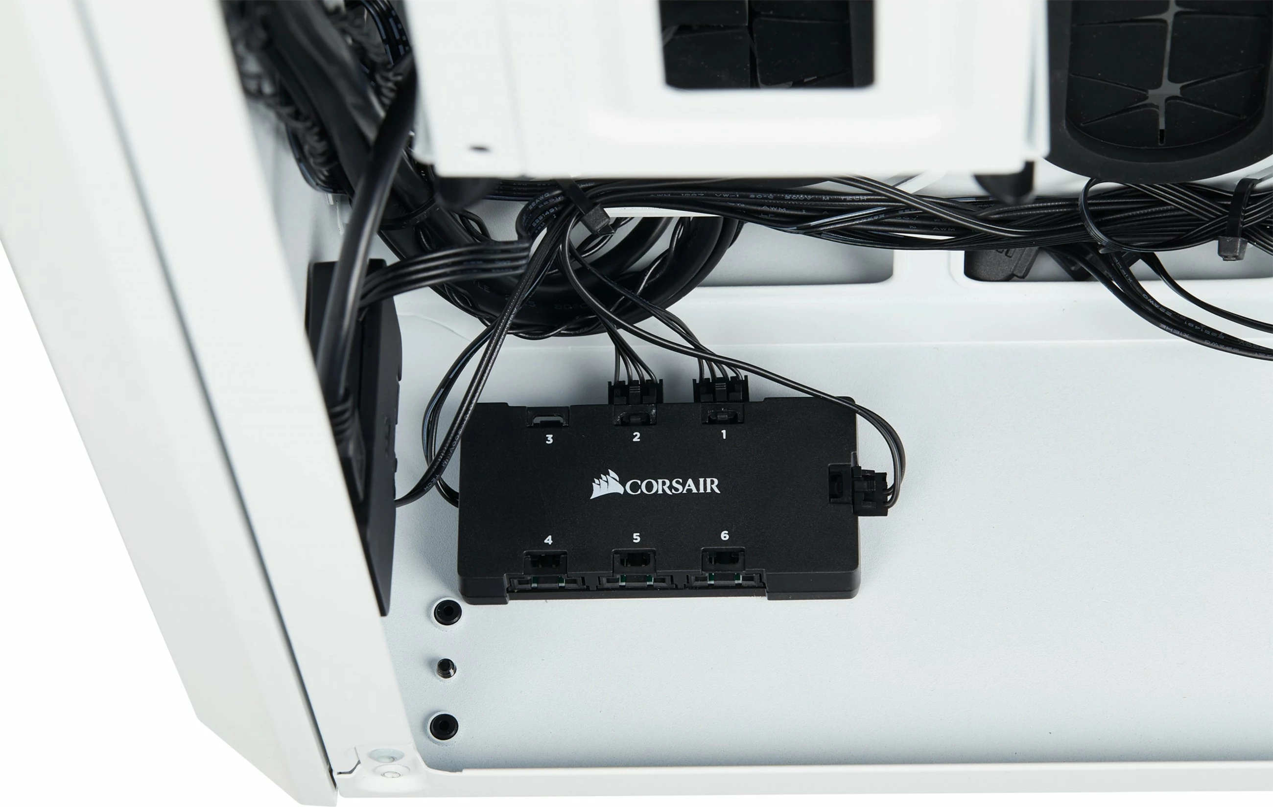 Kasë Corsair Crystal 280X, micro ATX, xham i temperuar, e bardhë
