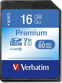 SD kartelë Verbatim 16 GB SDHC Class 10