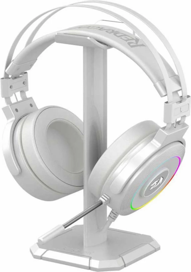 Kufje gaming Redragon Lamia 2 H320-RGB, USB, 7.1 Surround, me mikrofon, me mbajtëse, 2 m, të bardha