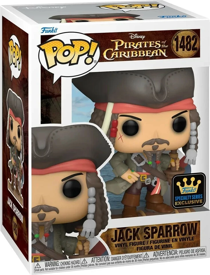 Figurinë koleksionuese Funko POP! Movies Pirates of the Caribbean Jack Sparrow (Opening)