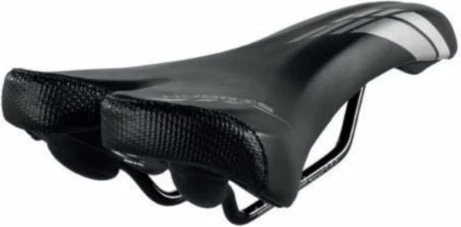 Shalë biçiklete Yakimasport, e zezë dhe argjendtë