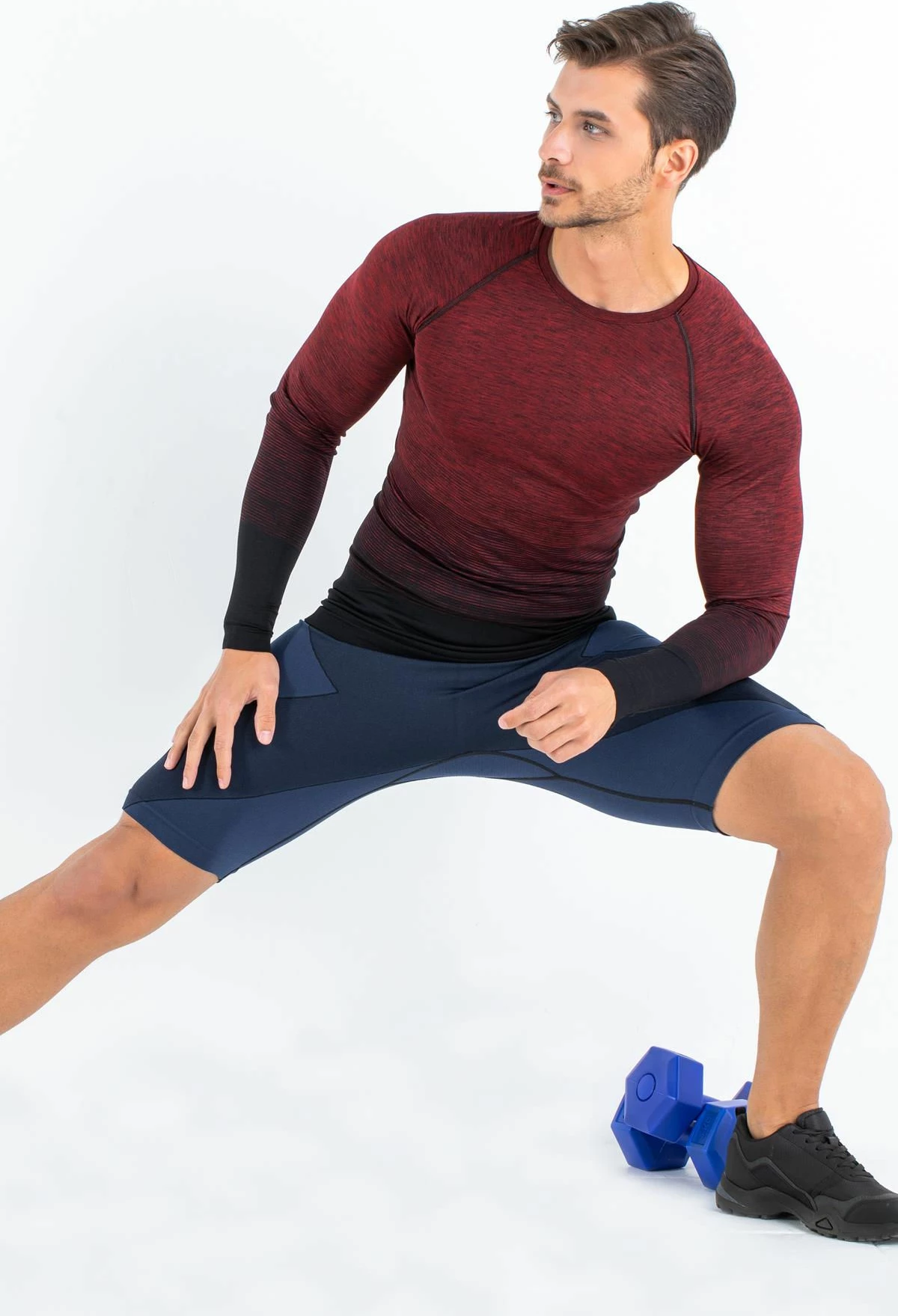 Bluzë sportive për meshkuj, e kuqe, Jumeon, 001-001342
