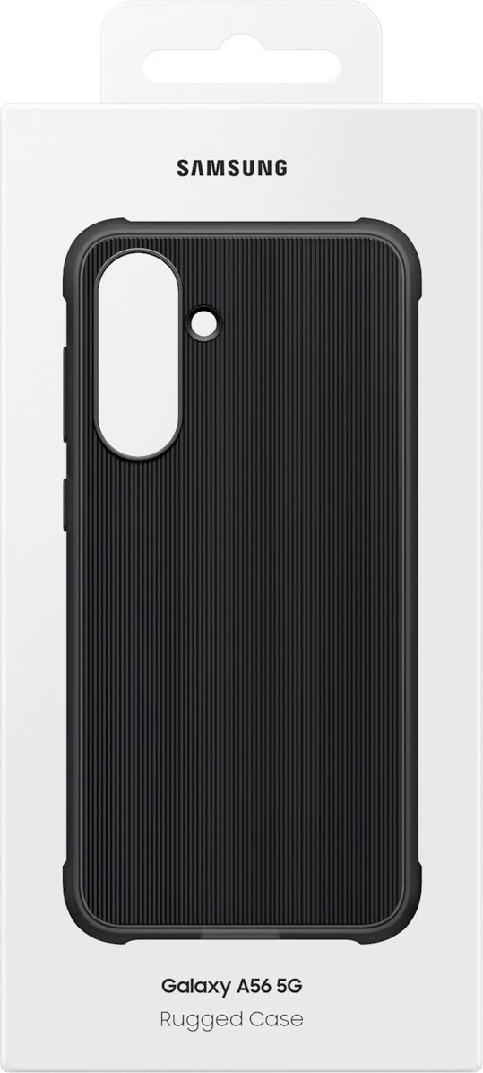 Mbështjellës Samsung Rugged Case A56, i zi