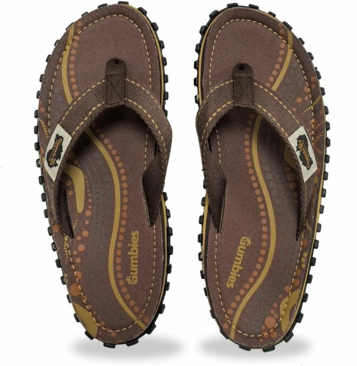 Papuqe unisex Gumbies, kafe