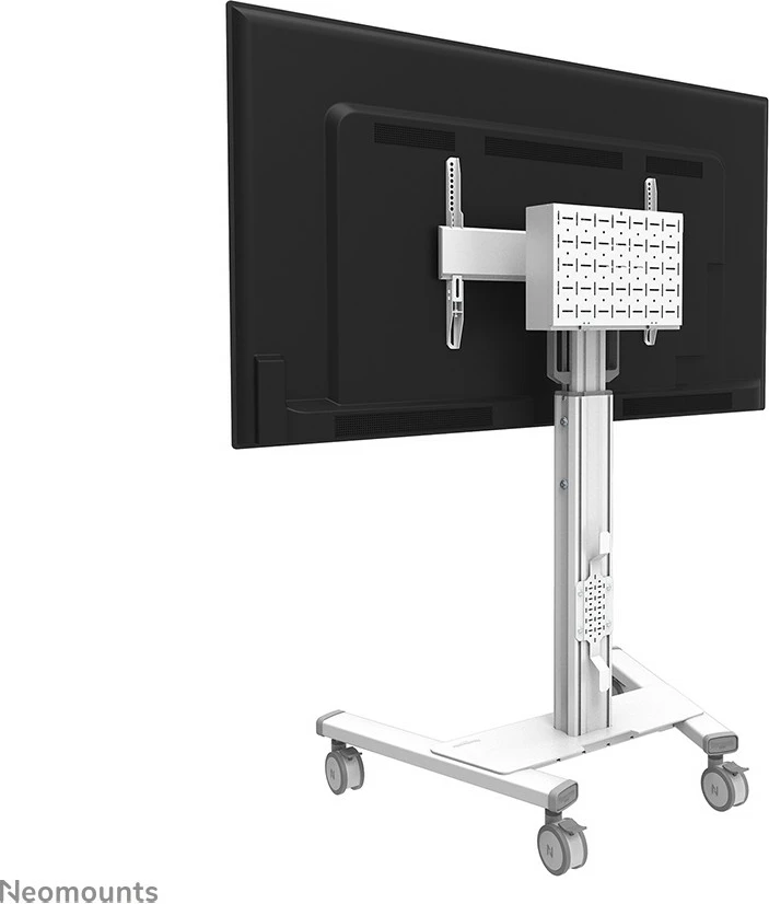 Karrocë portative TV Neomounts Newstar FL50S-825WH1, për ekrane 37-75 inç, rregullim lartësie, ngjyrë e bardhë