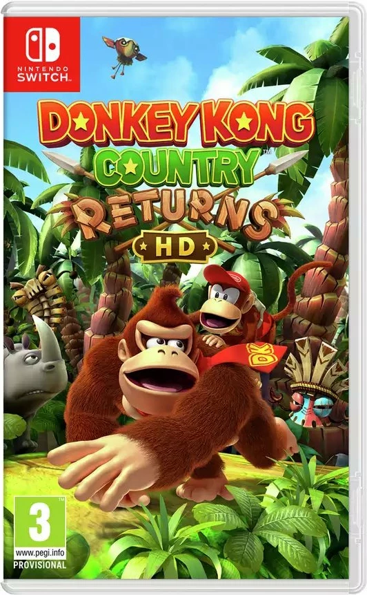Lojë Nintendo Switch Nintendo Donkey Kong Country Returns HD, PEGI 3