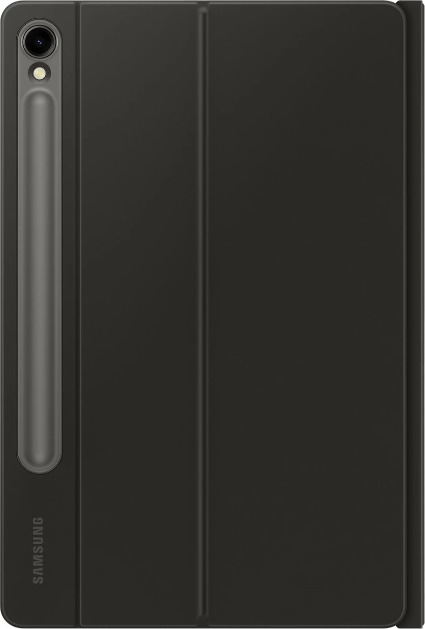 Mbështjellës tastierë Samsung EF-DX725, QWERTZ, Galaxy Tab S9, Galaxy Tab S9 FE, e zezë