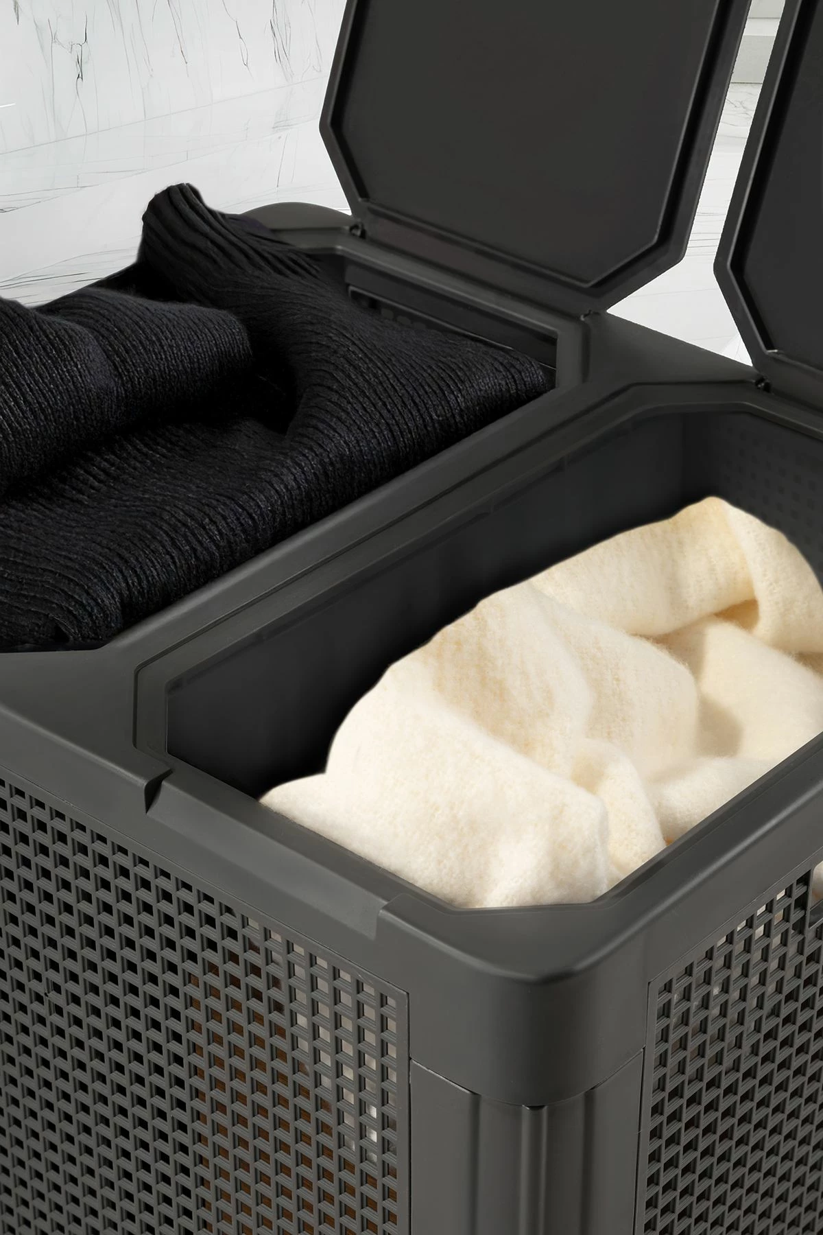 Shportë rrobash Mijölnir, ngjyrë antracit, SMRTDCS-1