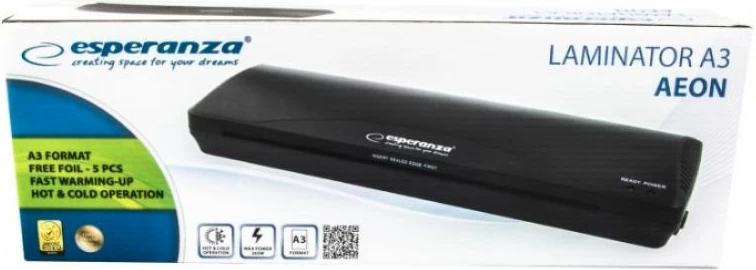 Laminator Esperanza AEON EFL003, i zi