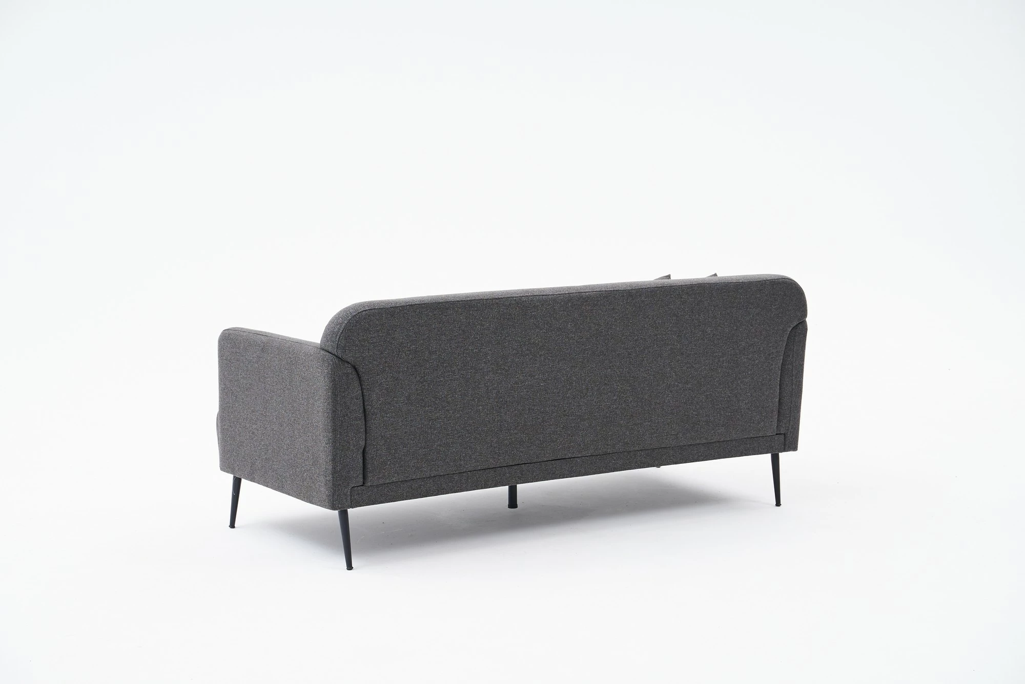 Divan treshe Atelier del Sofa, Revos, ngjyrë antracit