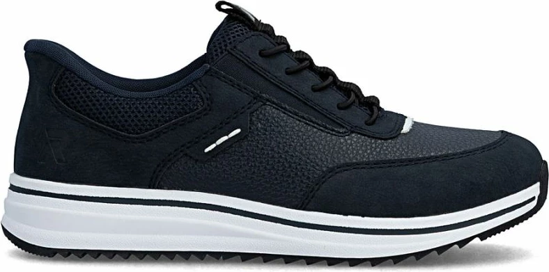 Këpucë me taka Rieker për femra, navy blue