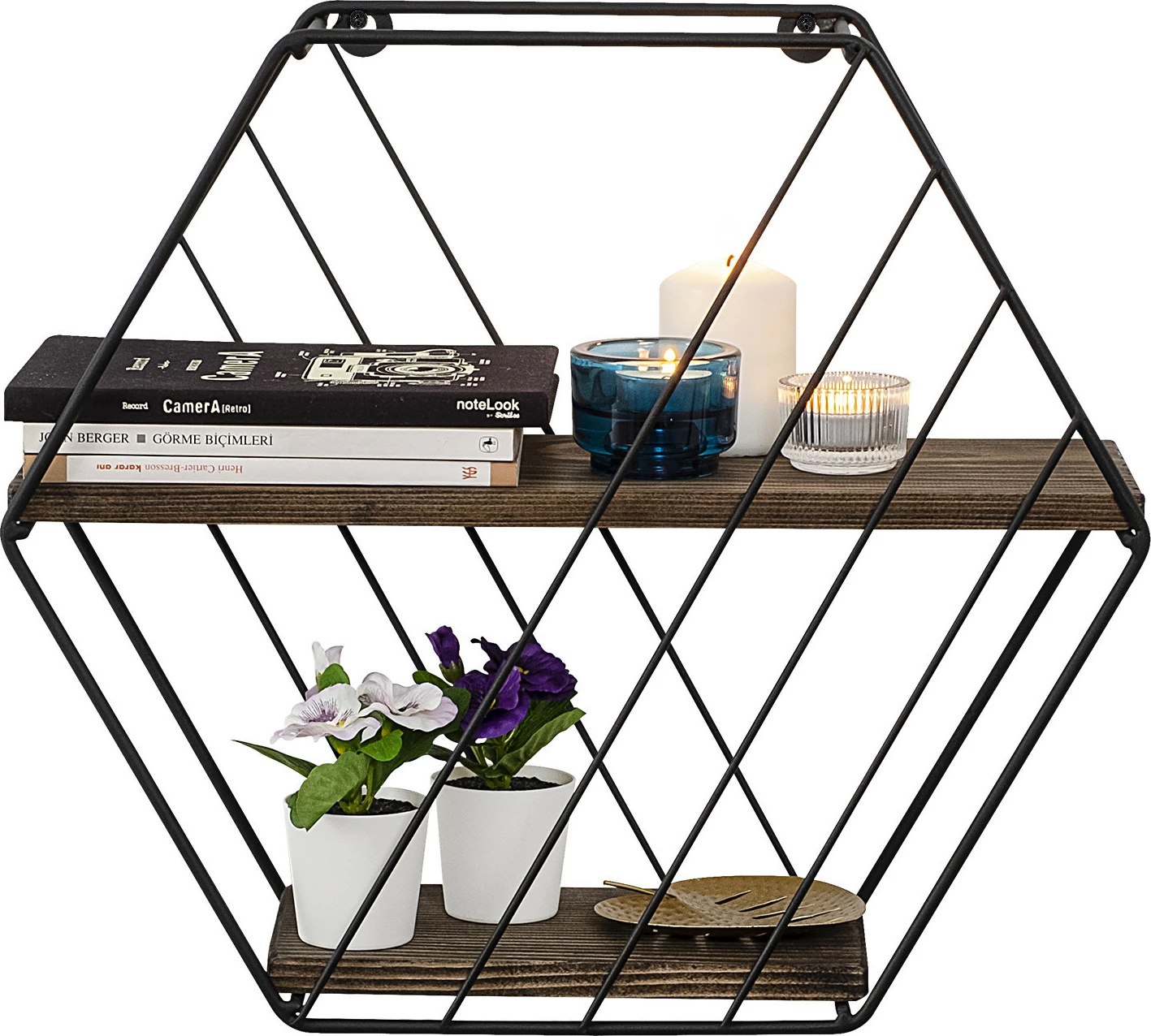 Raft muri Hanah Home, Liliales, ngjyrë e zezë dhe arre e errët