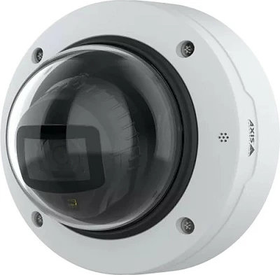 Kamerë sigurie IP Axis P3288-LV, 8MP, dome, Fast Ethernet me kabllo, IR natë, WDR 120 dB, e bardhë