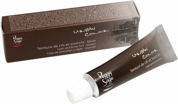 Ngjyrë për vetulla dhe qerpikë Peggy Sage Lash And Brow Tint Light Chestnut për femra kafe 15ml