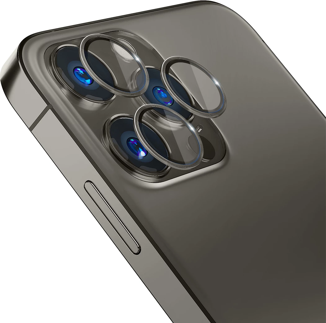 Xham mbrojtës kamerës 3mk Lens Protection Pro për iPhone 13 Pro Max/13 Pro, 9H, Gri