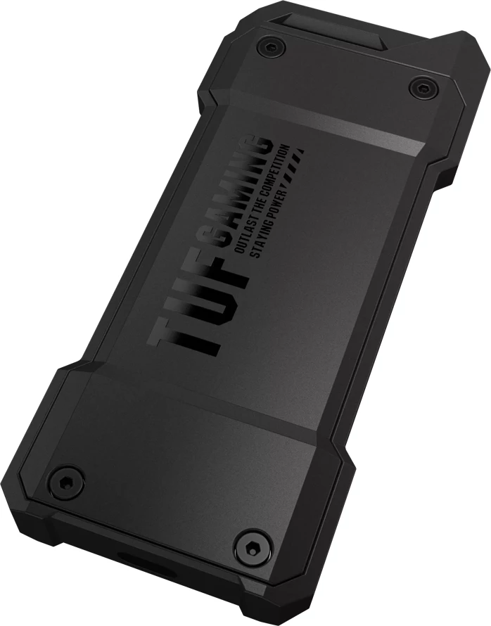 Kasë eksternë për SSD M.2 ASUS TUF Gaming A1, USB-C 3.2 Gen 2x1, NVMe/SATA, IP68, e zezë