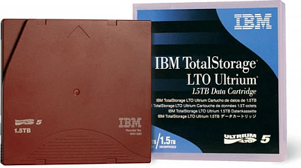 Kasetë shirit IBM LTO Ultrium 5, 1.5TB/3TB, kafe