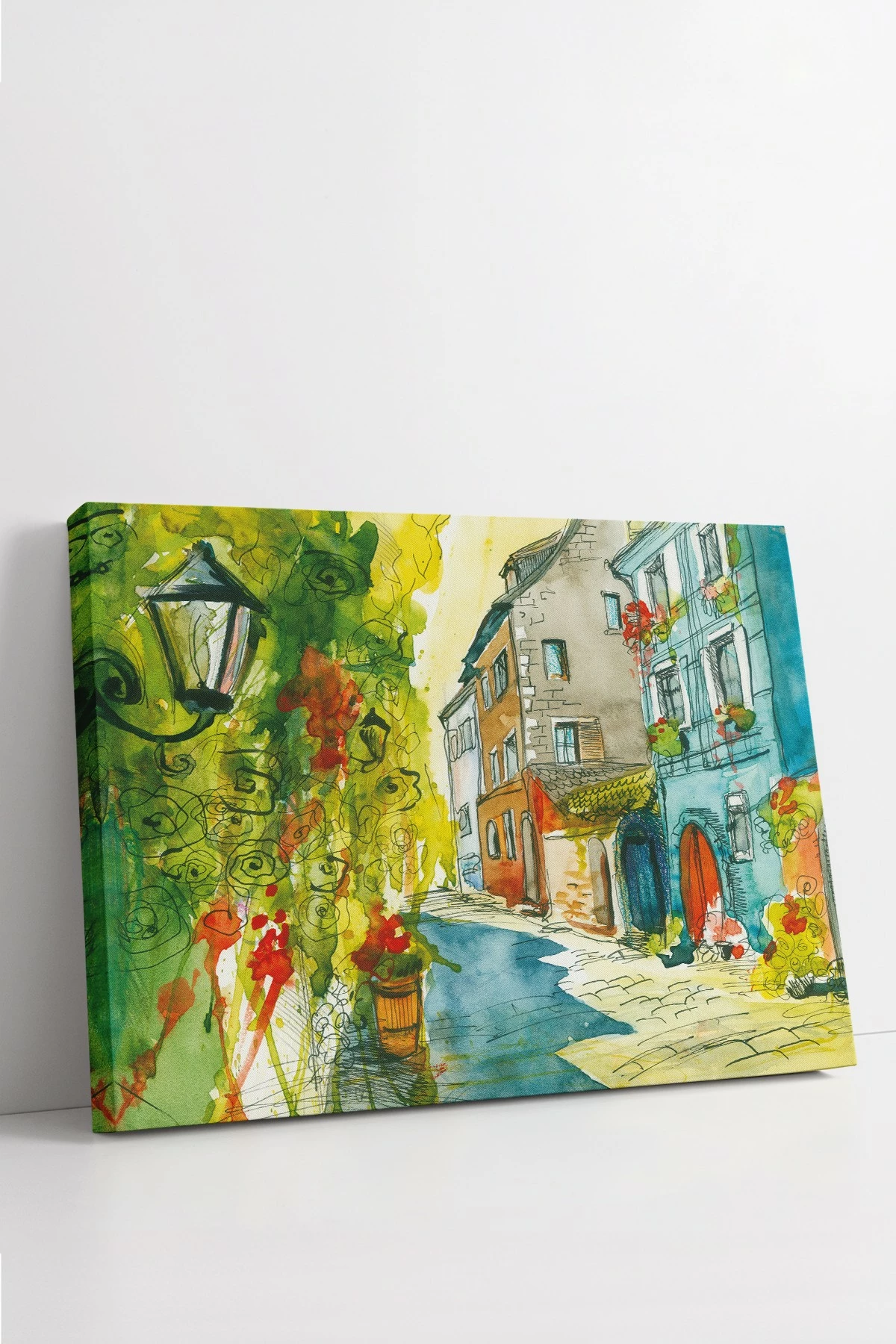 Pikturë dekorative në kanavacë, shumëngjyrëshe, Wallity Ersyfdc171, 40x60cm