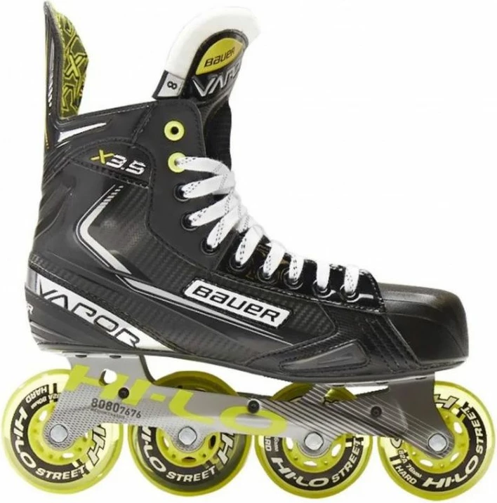 Atlete hokeji për fëmijë Bauer Vapor X3.5 Jr, të zeza dhe jeshile