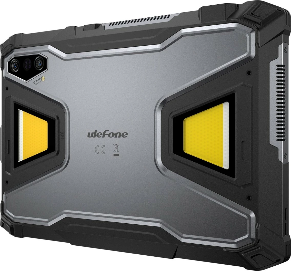 Tablet ULEFONE Armor Pad 5 Ultra 5G 11\" 12GB/512GB me projektor DLP 200LM IP69K, e zezë, set me mbajtëse