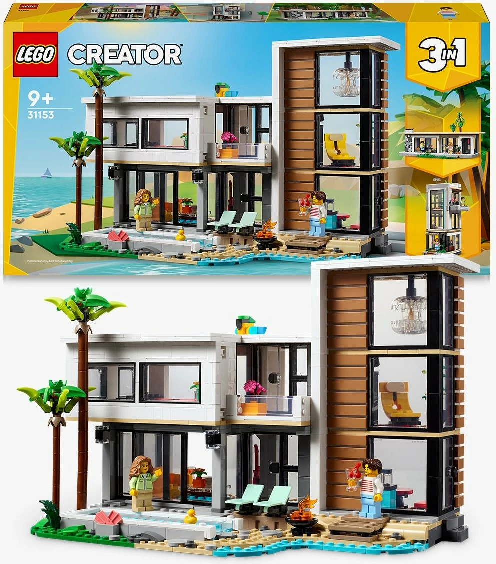 Set ndërtimi LEGO Creator 31153, 3-in-1, 939 pjesë, shumëngjyrësh