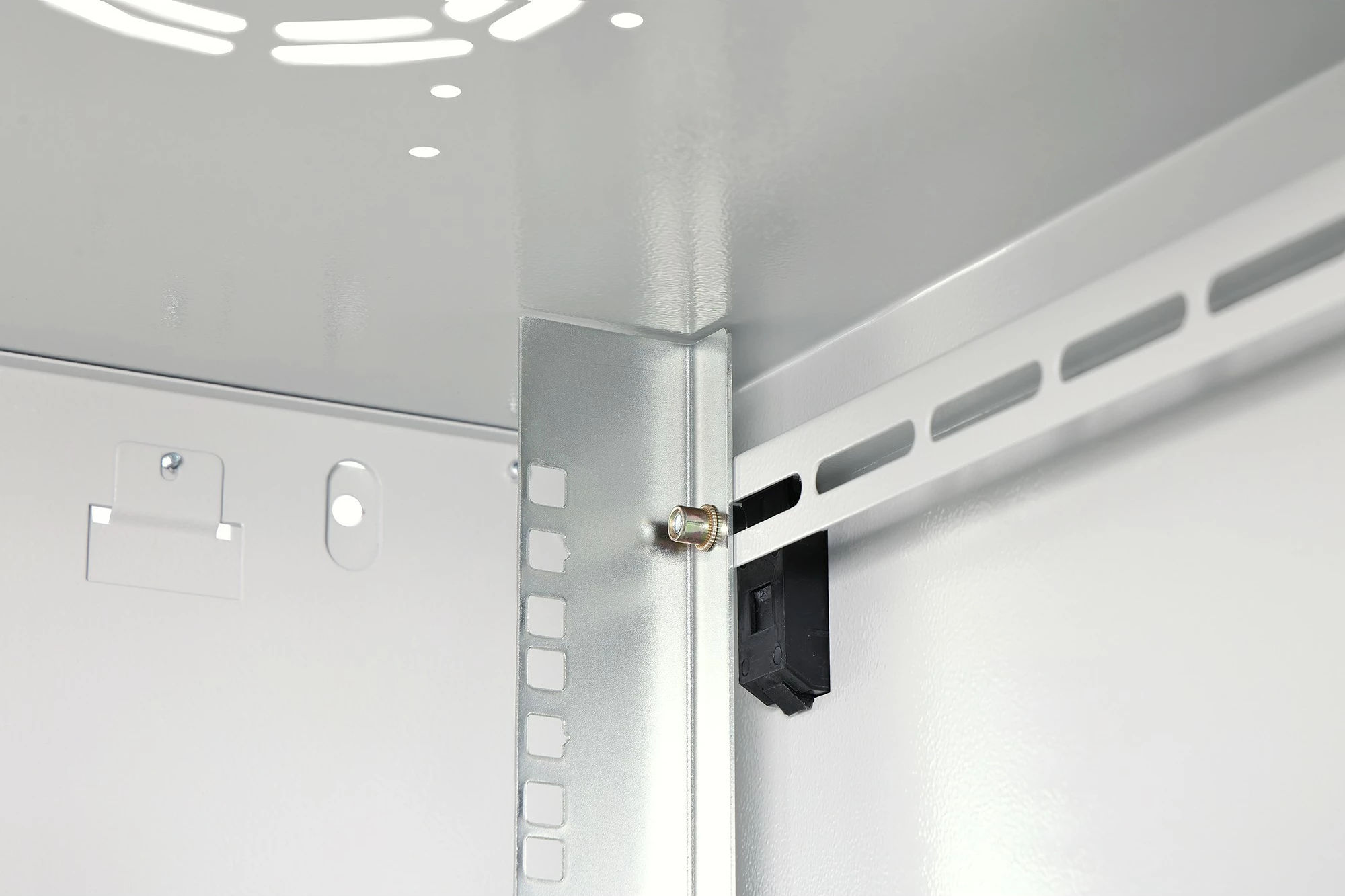 Kasë rrjeti Digitus Dynamic Basic 9U, 600x600mm, derë xhami, gri