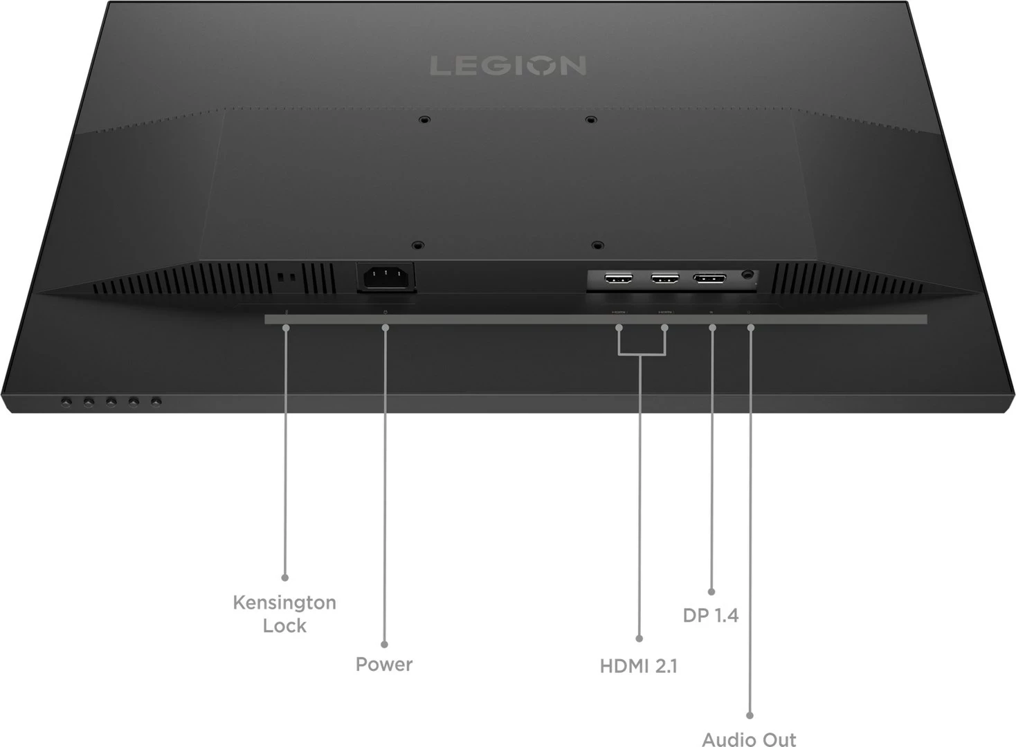 Monitor Lenovo Legion 24-10, 23.8", Full HD, 240 Hz, Raven Black
