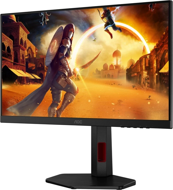 Monitor gaming AOC 24G4ZR 23.8\" FHD Fast IPS 240Hz (260Hz OC) 1ms, Pivot, i zi, me kabllo HDMI 1.8 m + DisplayPort 1.8 m