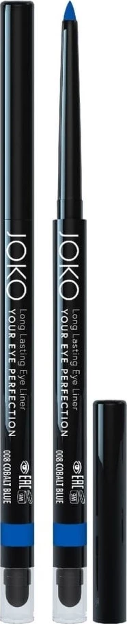 Laps për sy Joko Your Eye Perfection retractable eyeliner pencil 008 Cobalt Blue për femra, 1 copë