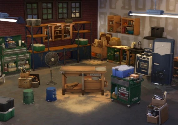 The Sims 4: Restoration Workshop Kit DLC Global