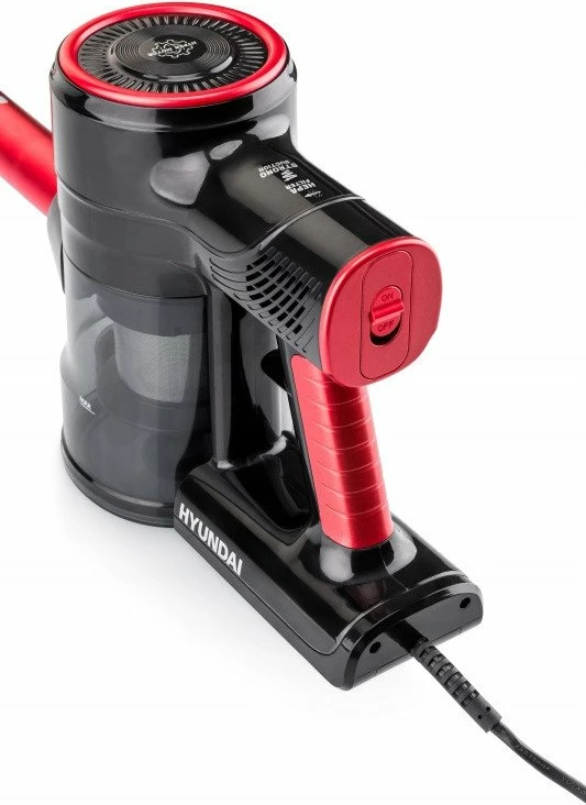 Fshesë me korrent shkop Hyundai VC609 600W, HEPA, pa qese, 0.68L, 2-në-1, e zezë