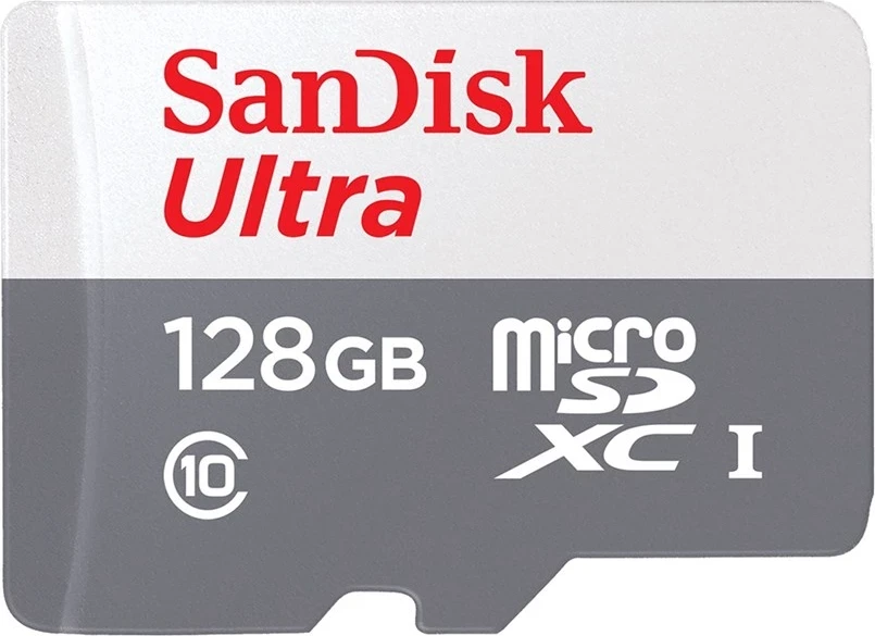 MikroSD kartë Sandisk,128GB,RAM Type UHS-I, hiri