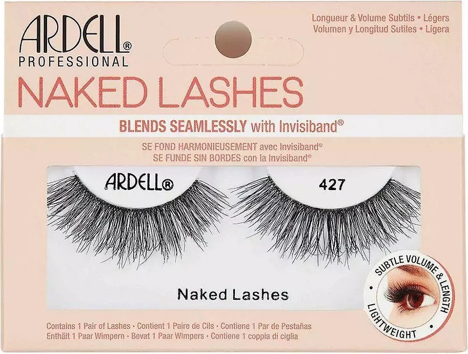 Qerpikë të rremë Ardell Naked Lashes 427 për femra, Black, 1 copë