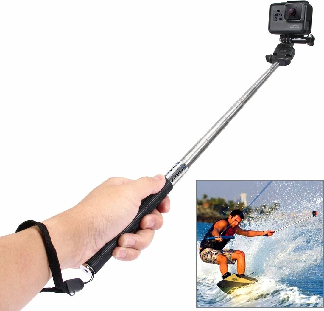 Set aksesorësh për kamera sportive Puluz PKT16, 53 pjesë