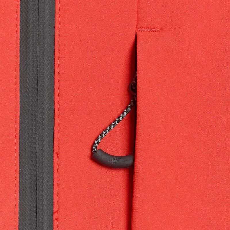 Jakne trekking për meshkuj 4f, portokalli