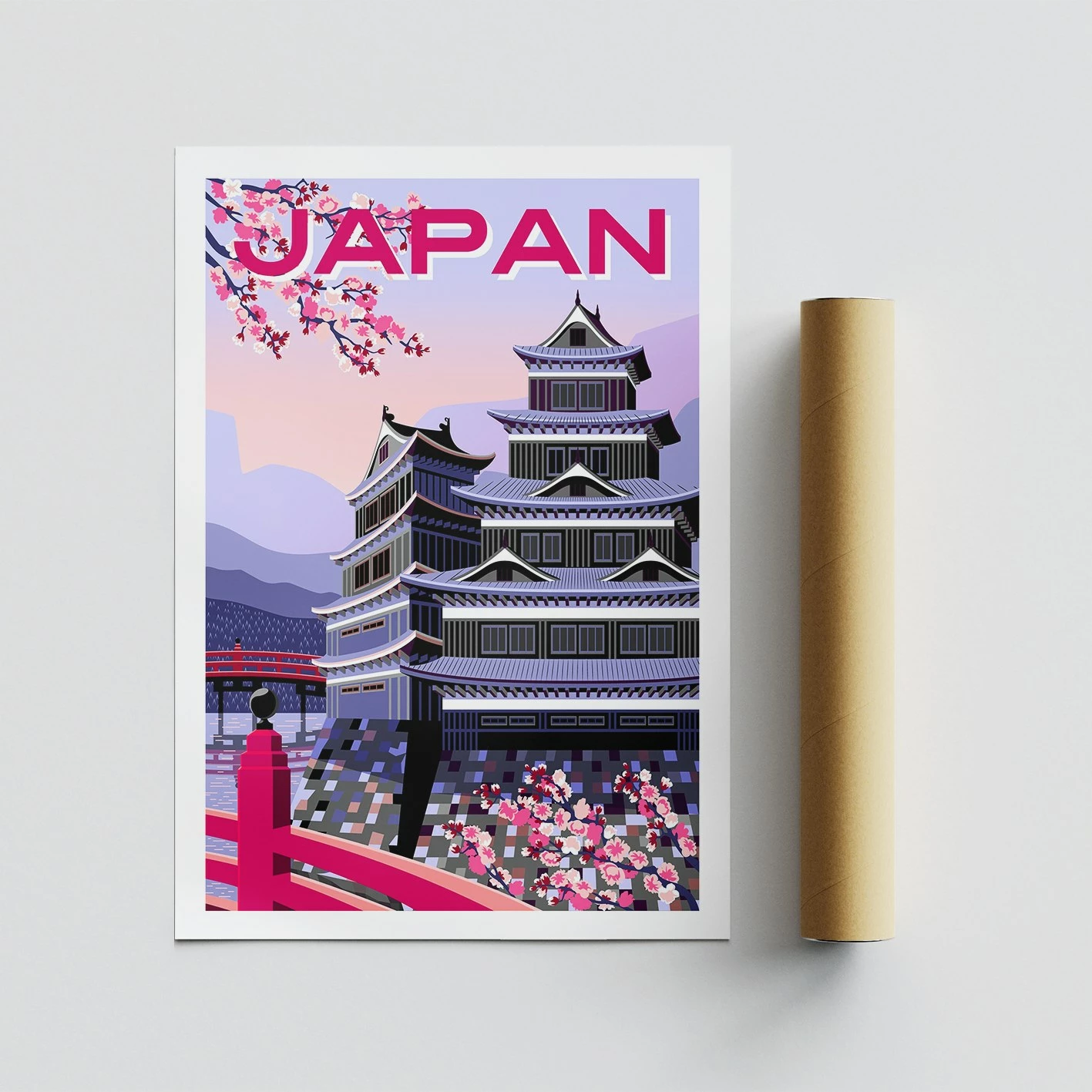 Poster A3, Wallity, Japoni - 2011, shumëngjyrësh