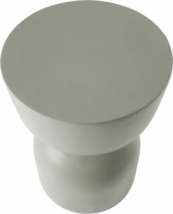 Tavolinë anësore Body, çimento, 38x38x61 cm