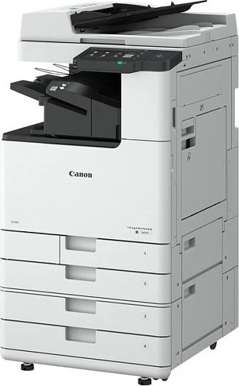 Printer multifunksional Canon imageRUNNER 2930i, lazer mono, A4, duplex, Wi‑Fi/Ethernet, bardh e zi