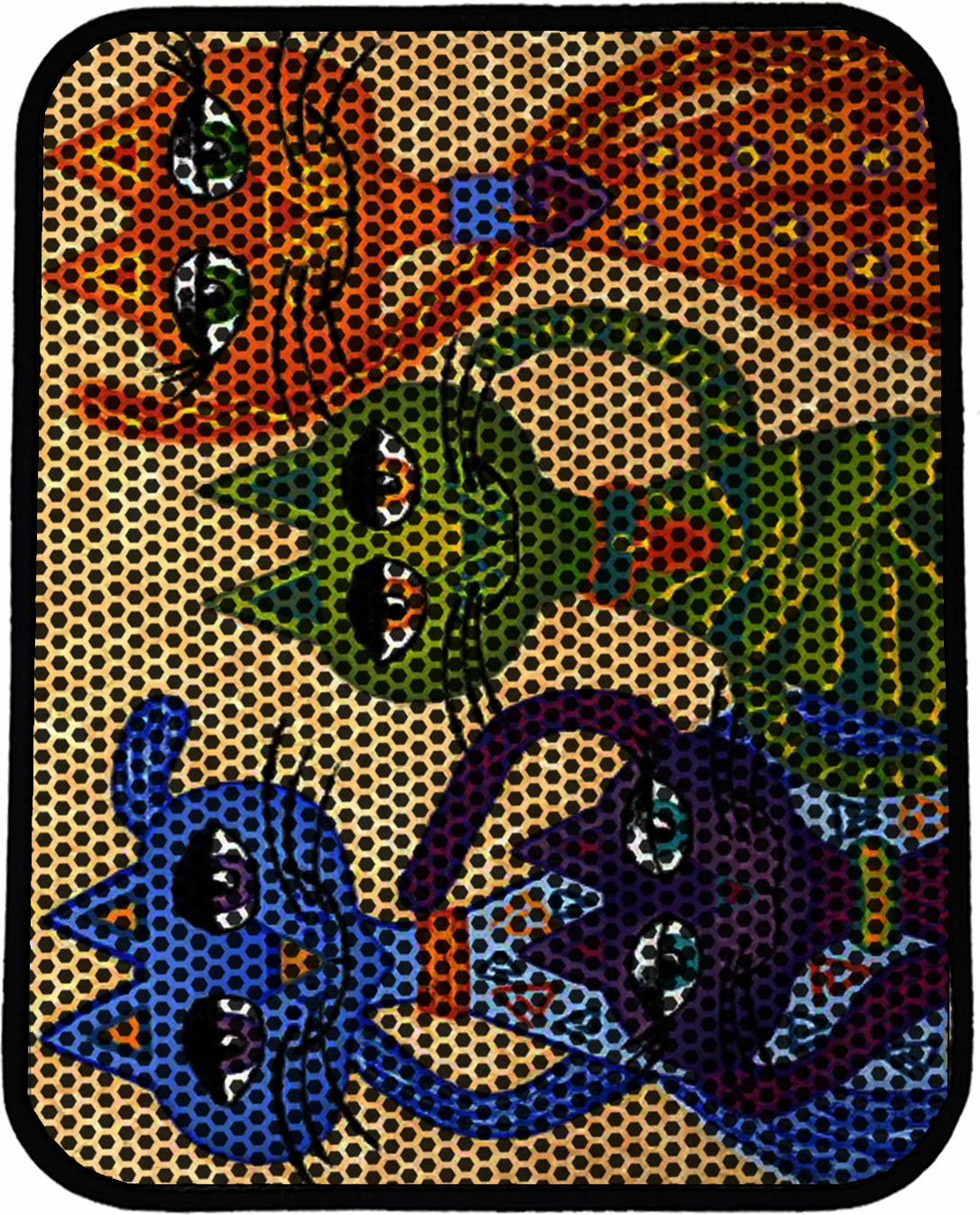 Tapet për rërë mace, shumëngjyrësh, Paws & Whiskers, Nrszn0120, 45x60cm