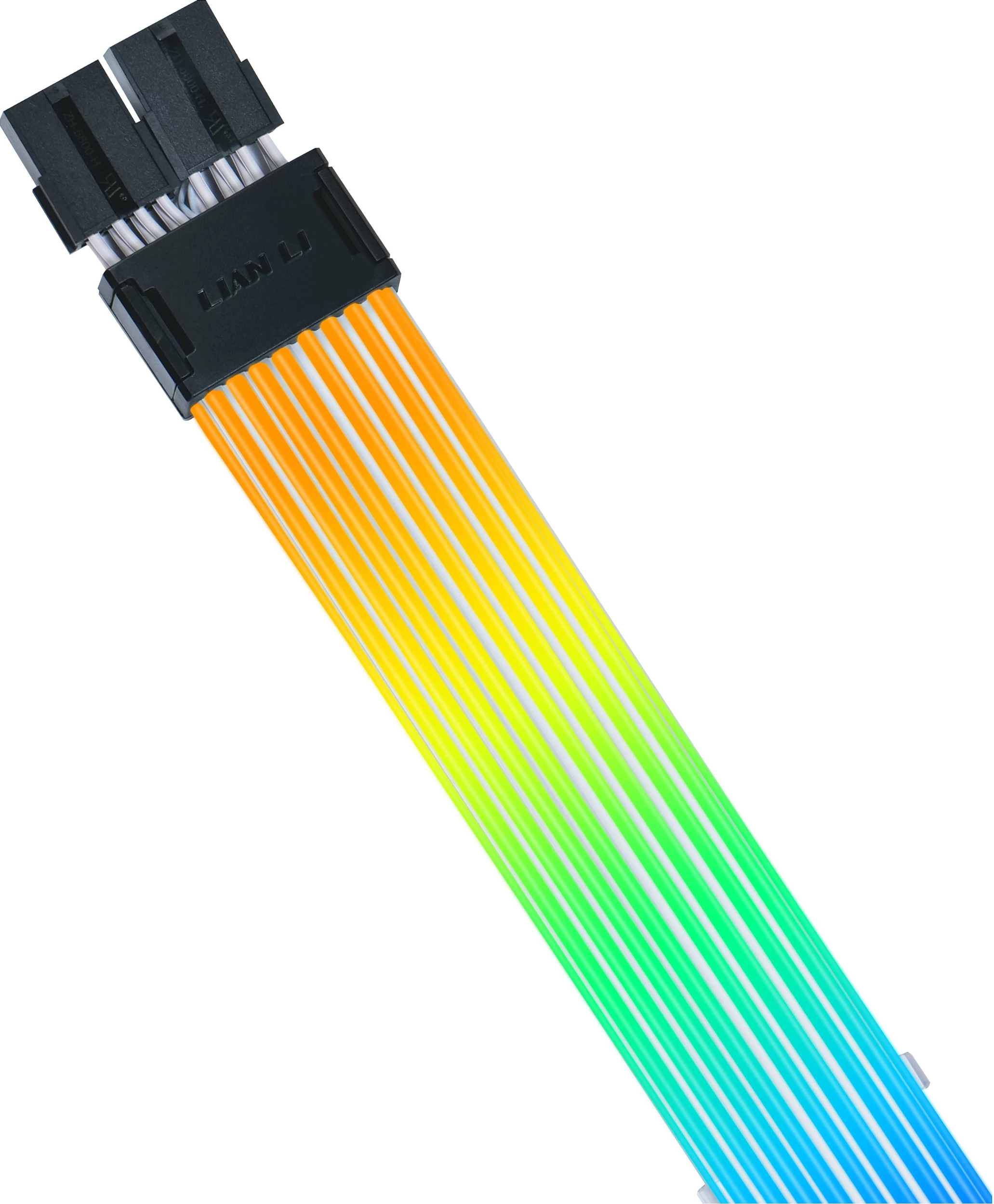 Kabllo RGB për GPU Lian Li Strimer Wireless 2x6+2-Pin, shumëngjyrëshe