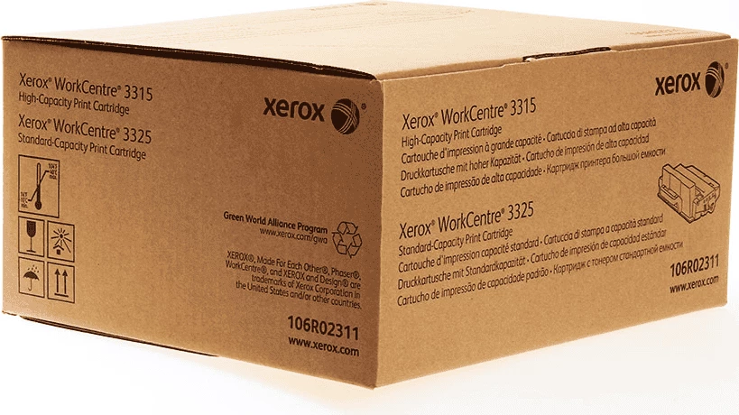 Toner, Xerox, 106R02311, për WorkCentre 3315/3325, rendiment 5000 faqe, standard, e zezë