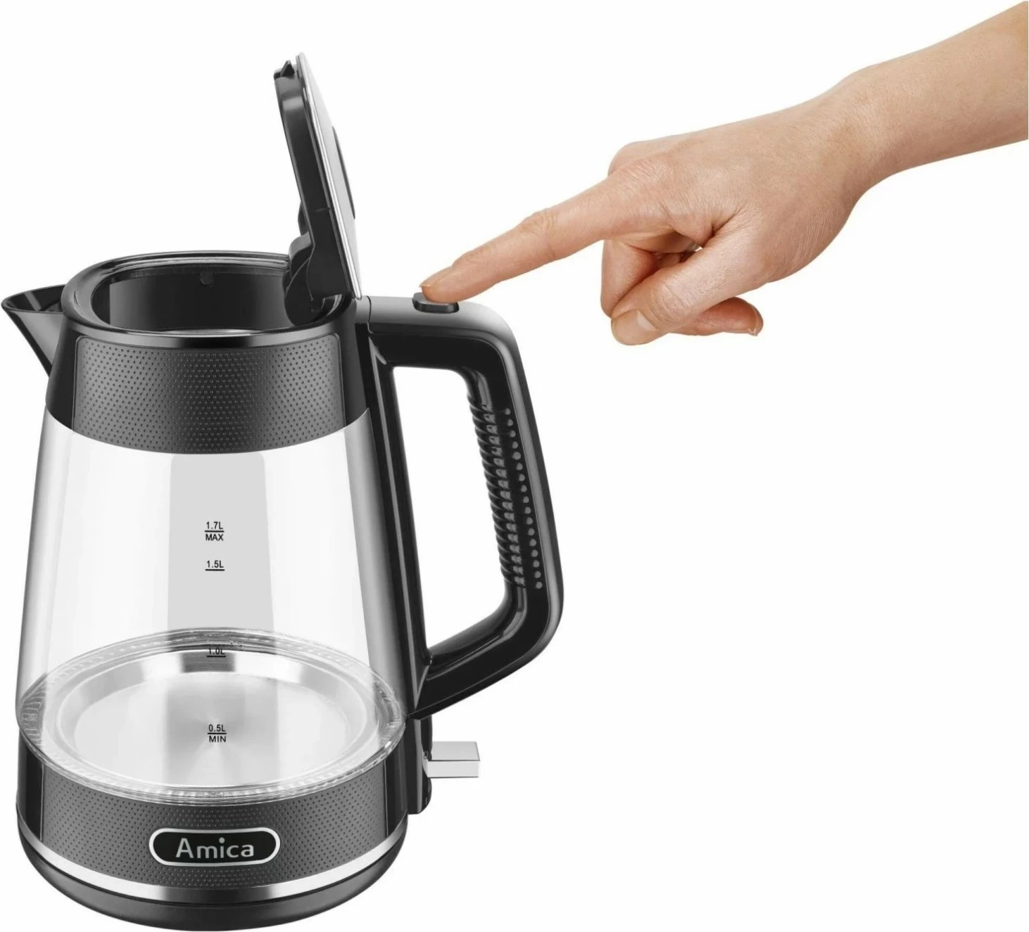 Çajnik elektrik Amica KF4050G, 1.7L, i zi