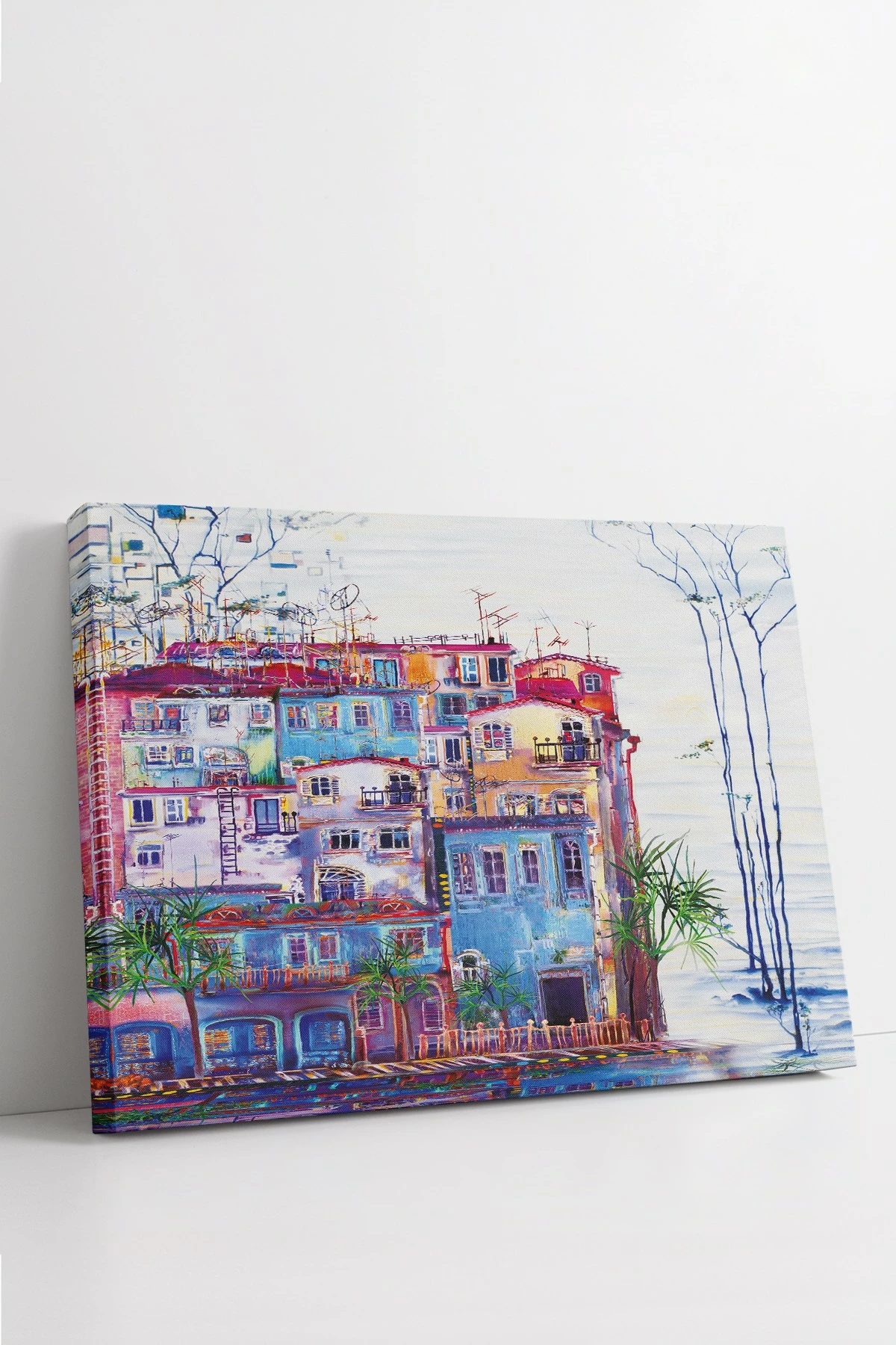 Pikturë dekorative në kanavacë, shumëngjyrëshe, Wallity Ersyfdc25, 40x60cm
