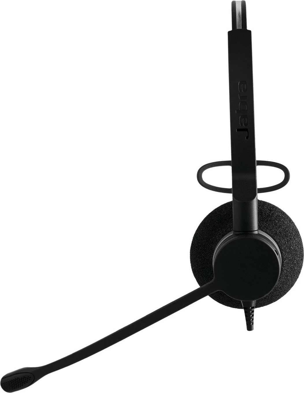 Kufje Jabra BIZ 2300 Mono, USB, UC, me kabllo, për zyrë/qendër thirrjesh, e zezë