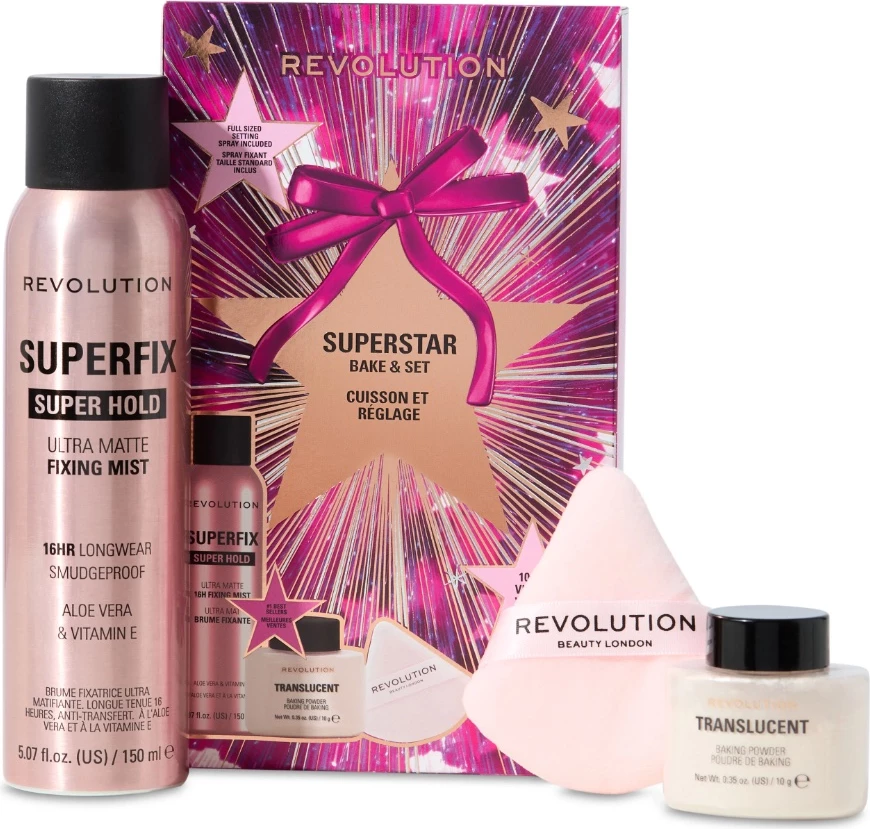 Revolution Superstar Makeup Setting - Gift Set