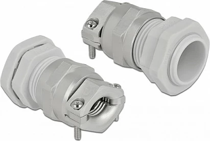 Glandë kablli DeLOCK PG16, IP68, Ø10-14 mm, gri